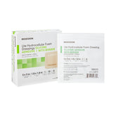 FOAM, ADH SIL LT W/BORDER 3"X3" (10/BX 20BX/CS)