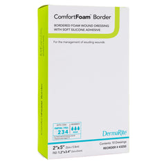 DRESSING, COMFORT FOAM 2"X5" (10/BX)