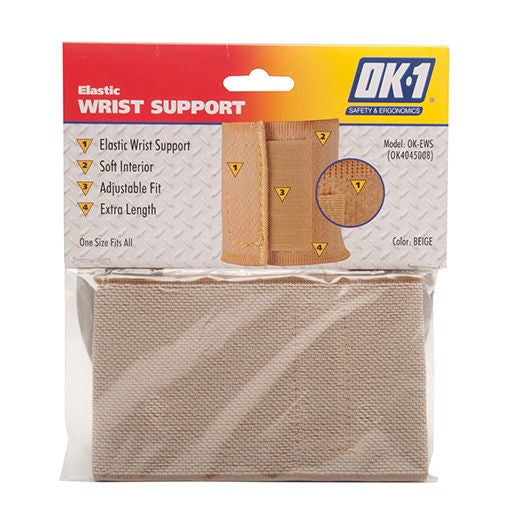 WRIST SUPPORT, WRIST WRAP ADJ