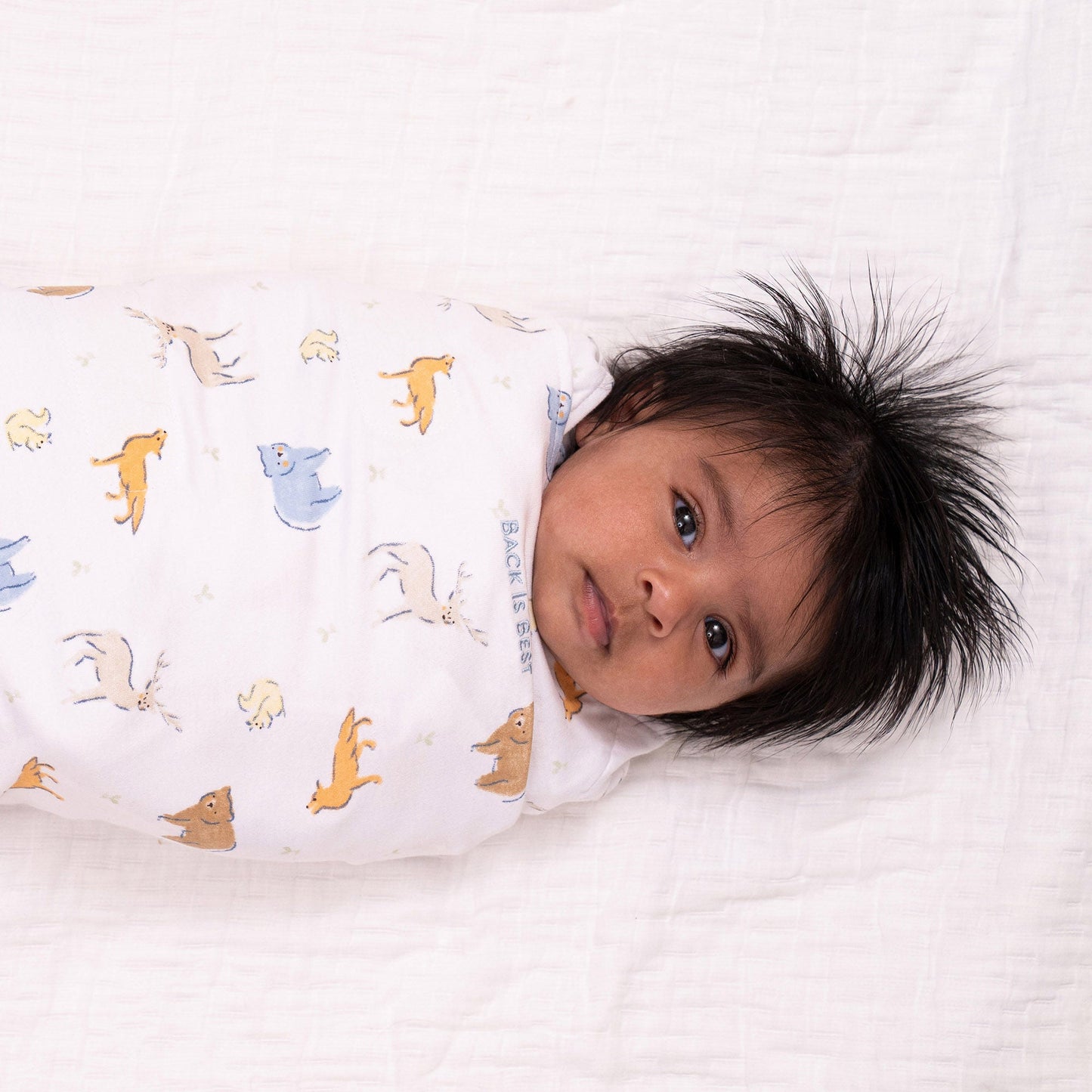 SWADDLE, SLEEPSACK MULTI FOREST FRIENDS SM (4/CS)