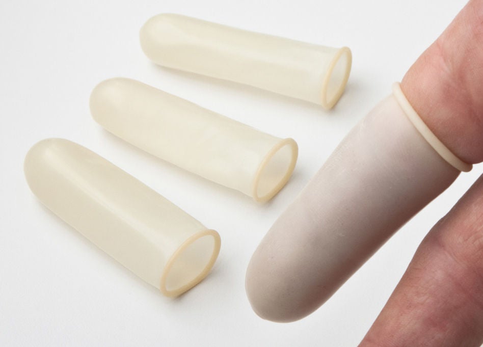 FINGER COT, LTX MED (144/BX)