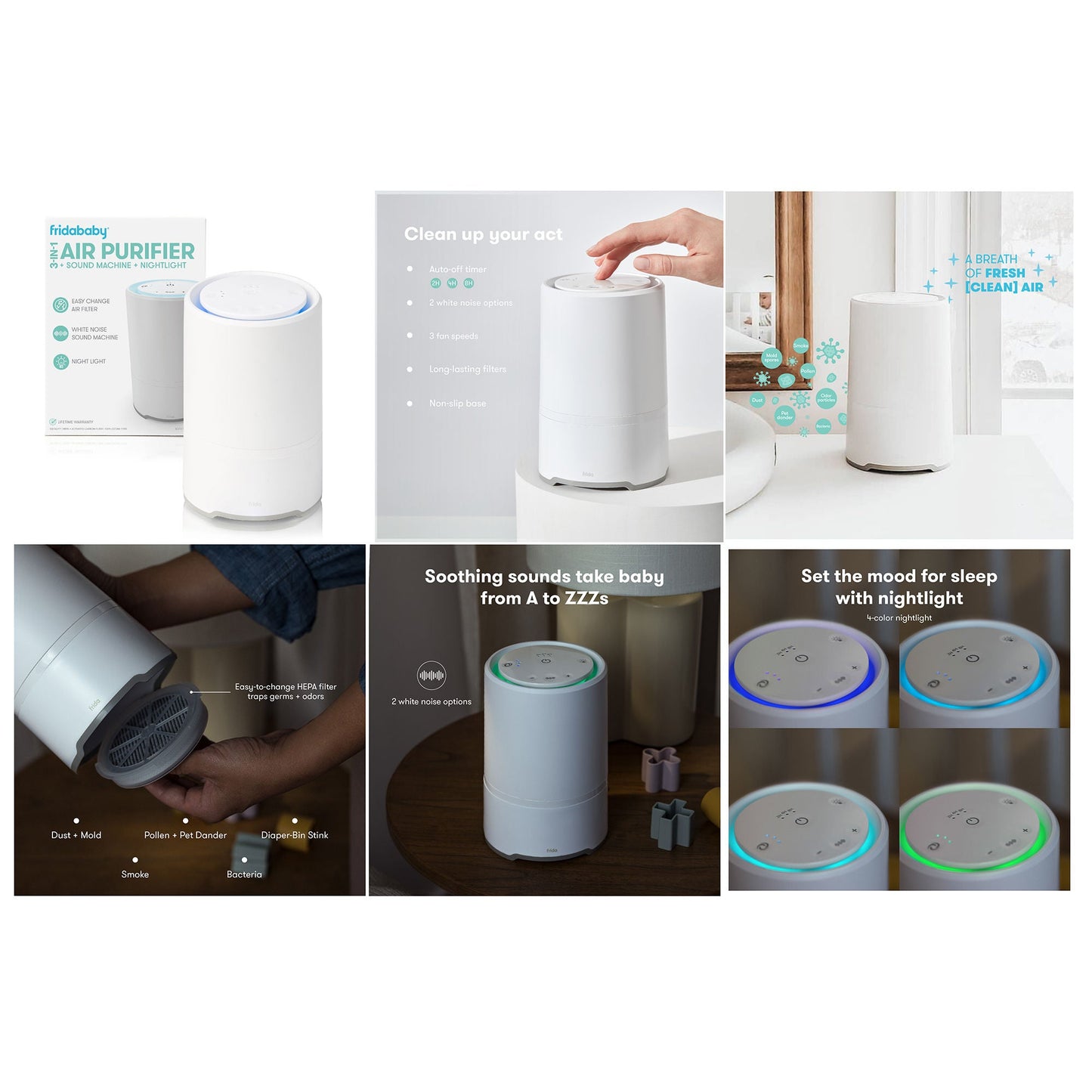 PURIFIER, AIR 3-IN-1 (4/CS)