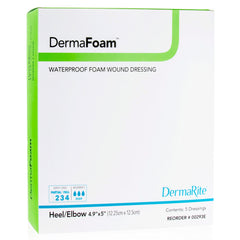 DRESSING, DERMAFOAM HEEL (5/BX)