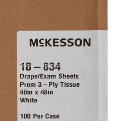 SHEET, DRAPE 3PLY WHT 40X48 (100/CS)