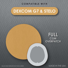 OVERPATCH, CVRGRD F/DEXCOM G7 TAN (25/CT 150CT/CS)