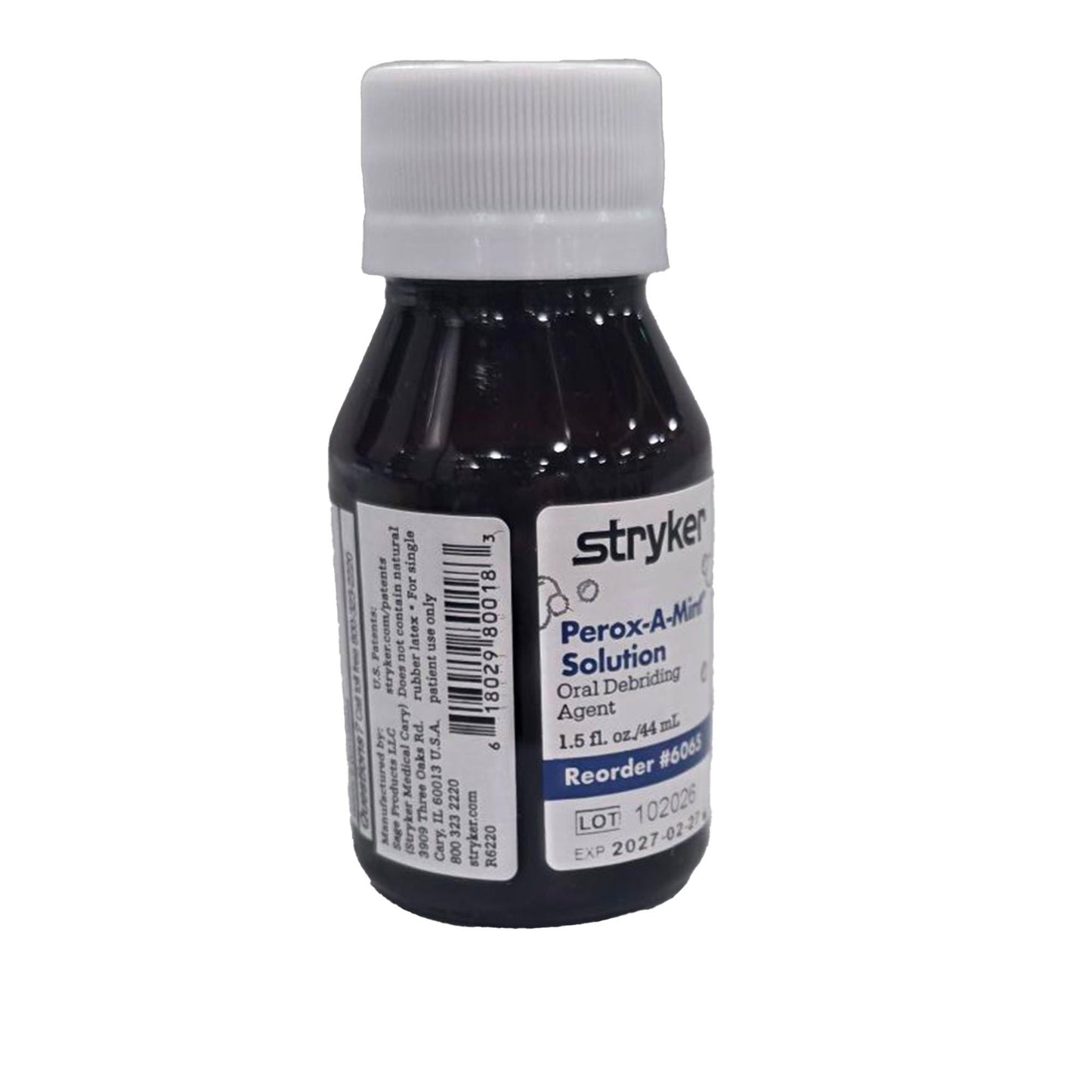 MOUTHWASH, PEROX-A-MINT 1 1/2OZ (100/CS)