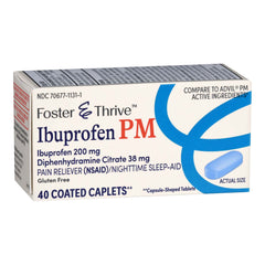 IBUPROFEN PM, CAPL FT SM 200-38MG(40/BT)