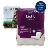 PAD, LINER INCONT ABENA LIGHT MINI PLUS 1A (16/BG 16BG/CS)