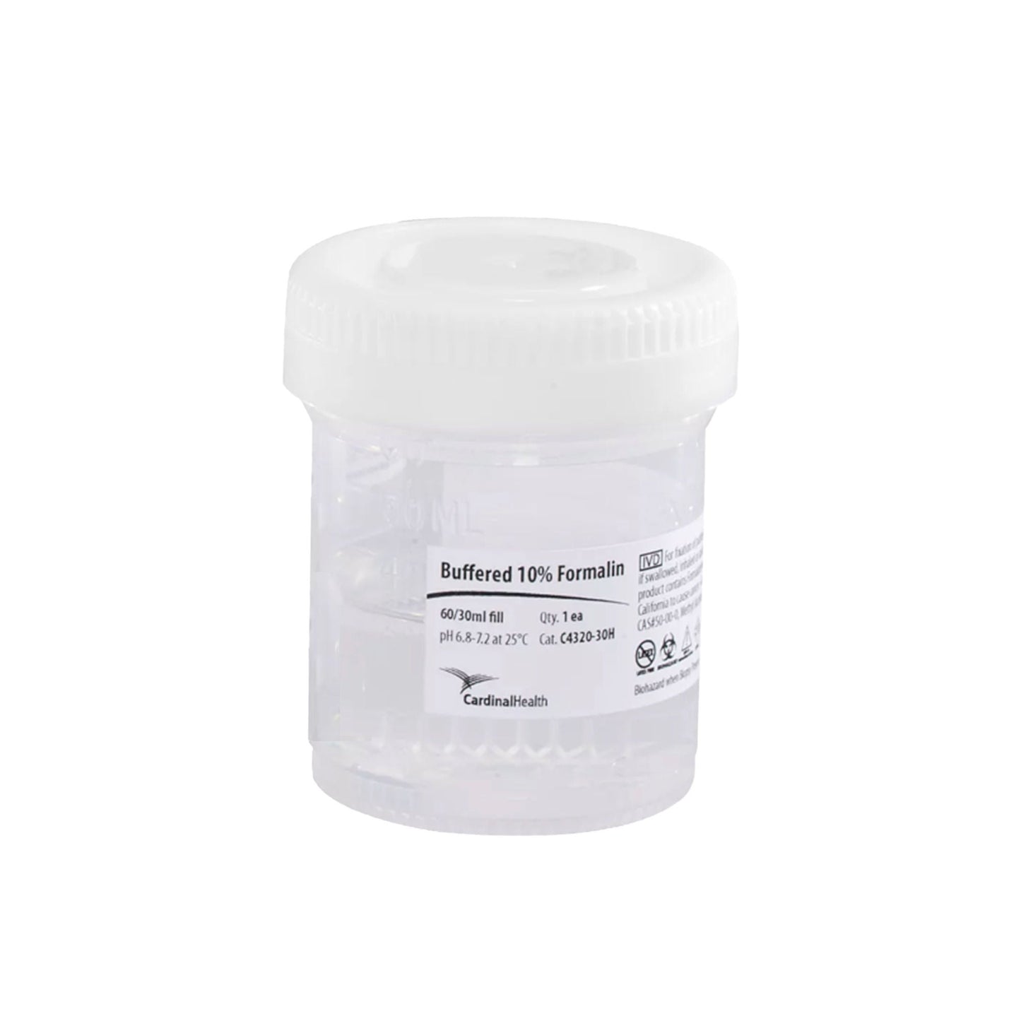 BUFFER FORMALIN, 10% NEUT 60ML(24/BX 4BX/CS)