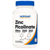 VITAMIN, CAP ZINC PICOLINATE 50MG (240/BT 12BT/CS)