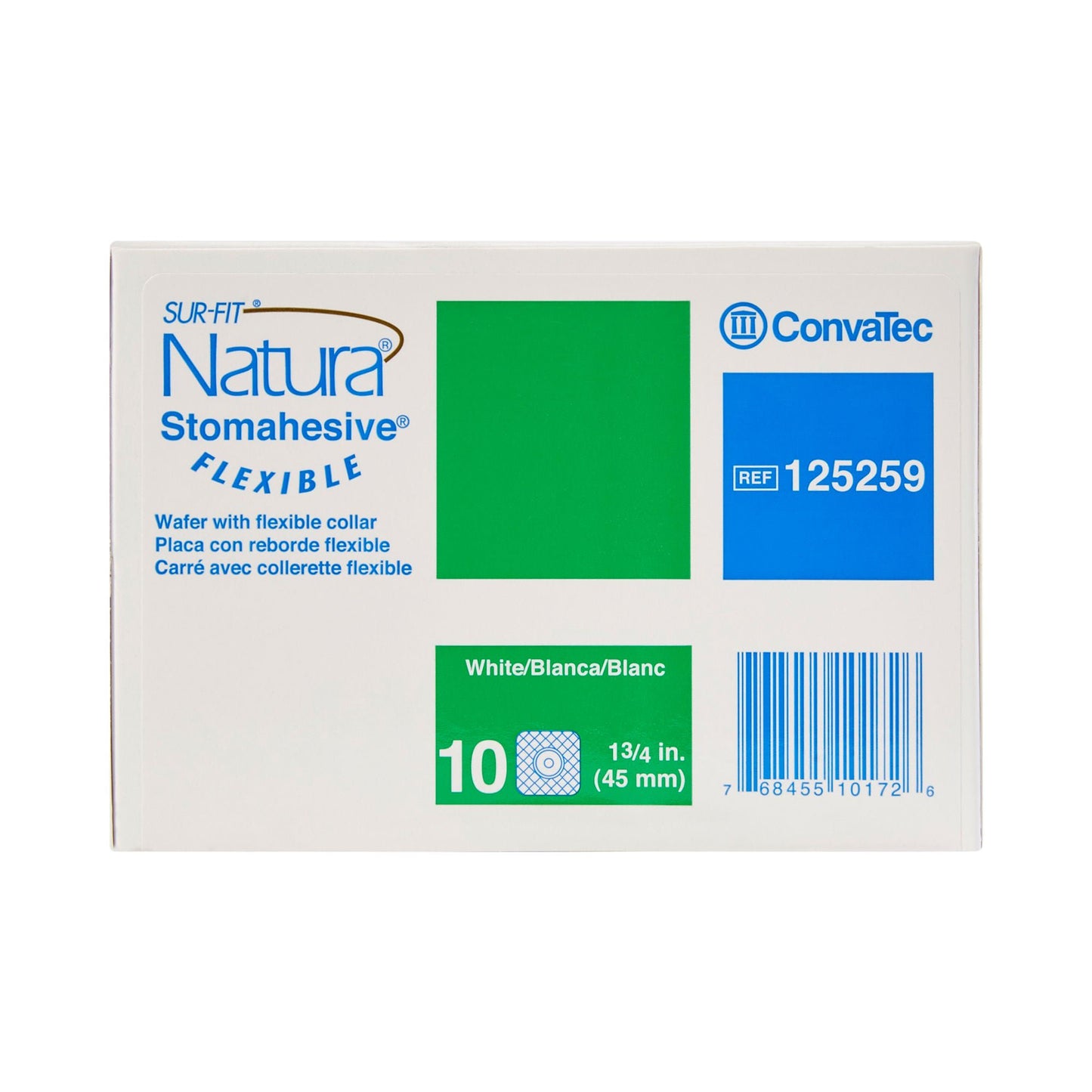 WAFER, STOMA W/1 3/4" FLANGE 4"X4" (10/BX)