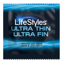 CONDOM, LIFESTYLES ULTRA THIN LUBRICATED (1008/CS)