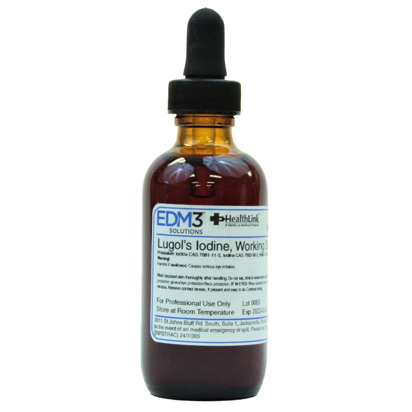 STAIN, LUGOLS .33% DROPPER BT L 2OZ BICINF