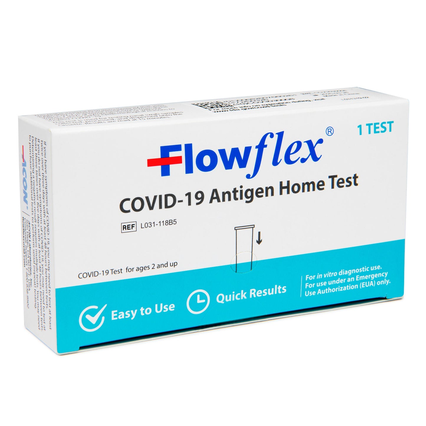 TEST KIT, COVID-19 FLOWFLEX ANTIGEN OTC (48TEST/CS)