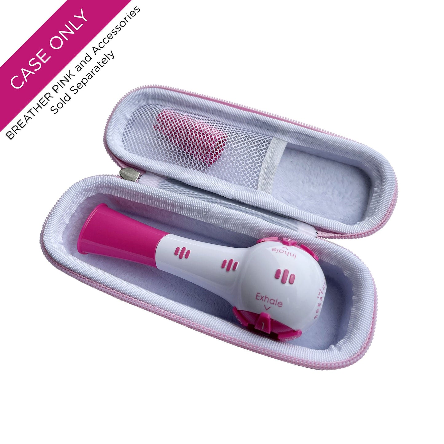 CASE, STORAGE TRAVEL HARD F/THE BREATHER PNK (200/CS)