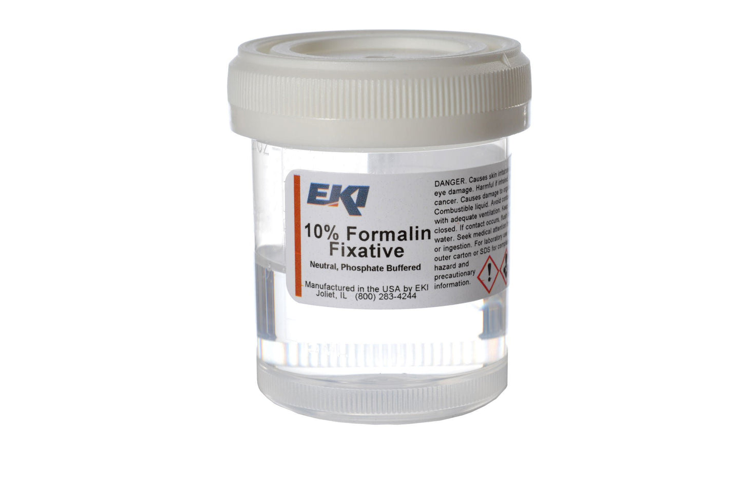 FIXATIVE, FORMALIN 10PCT 60ML PREFILL