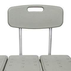 BENCH, TRANSFER W/BACK ALUMINUM FRAME 400LB