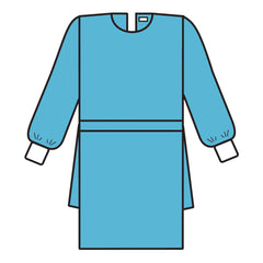 GOWN, PROCEDURE UNIV (10/PK) HALYAR