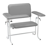 CHAIR, BLD DRWNG FLIP-ARM UPHOL X-WD GRY MGM63
