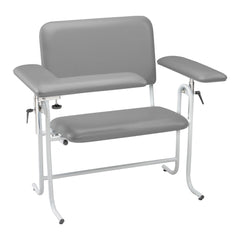 CHAIR, BLD DRWNG FLIP-ARM UPHOL X-WD GRY MGM63