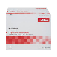 THERMOMETER, DIGITAL RECTAL LF(12/BX)