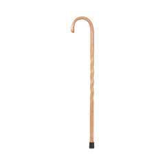 STICK, WALKING BRAZOS TWISTED OAK CROOKNECK TAN 37"