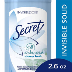 DEODORANT, SECRET INV SOLID UNSCNTD 2.6OZ