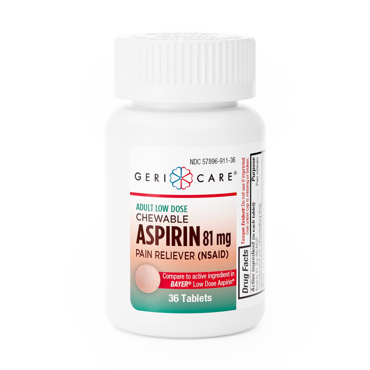 ASPIRIN, CHEW 81MG (36/BT 12BT/CS)