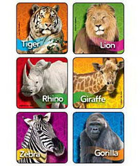STICKER, ZOO ANIMAL OGOTOS (90/BX)