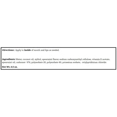 MOISTURIZER, MOUTH 1/2 OZ (144/CS)