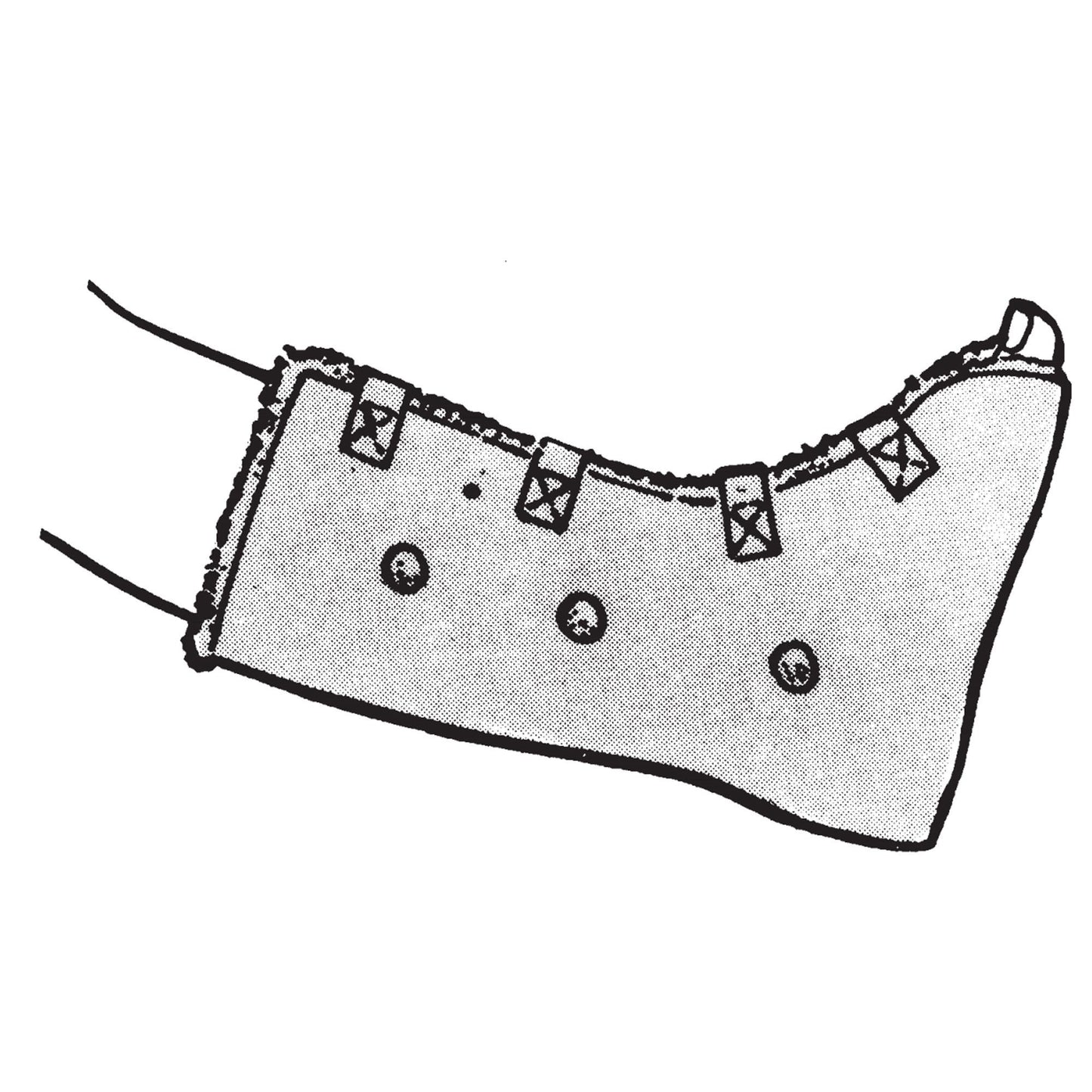 BOOT, SOFT VELCRO WASHABLE 8005
