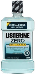 MOUTHWASH, LISTERINE ZERO CLEAN MINT 1.5L (6/CS)