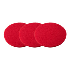 PAD, FLOOR BUFFING PERFORMANCE+ 19" RED (5/CS)