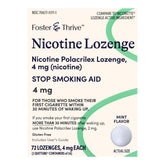 NICOTINE, LOZ FT MINT 4MG (72/PK)