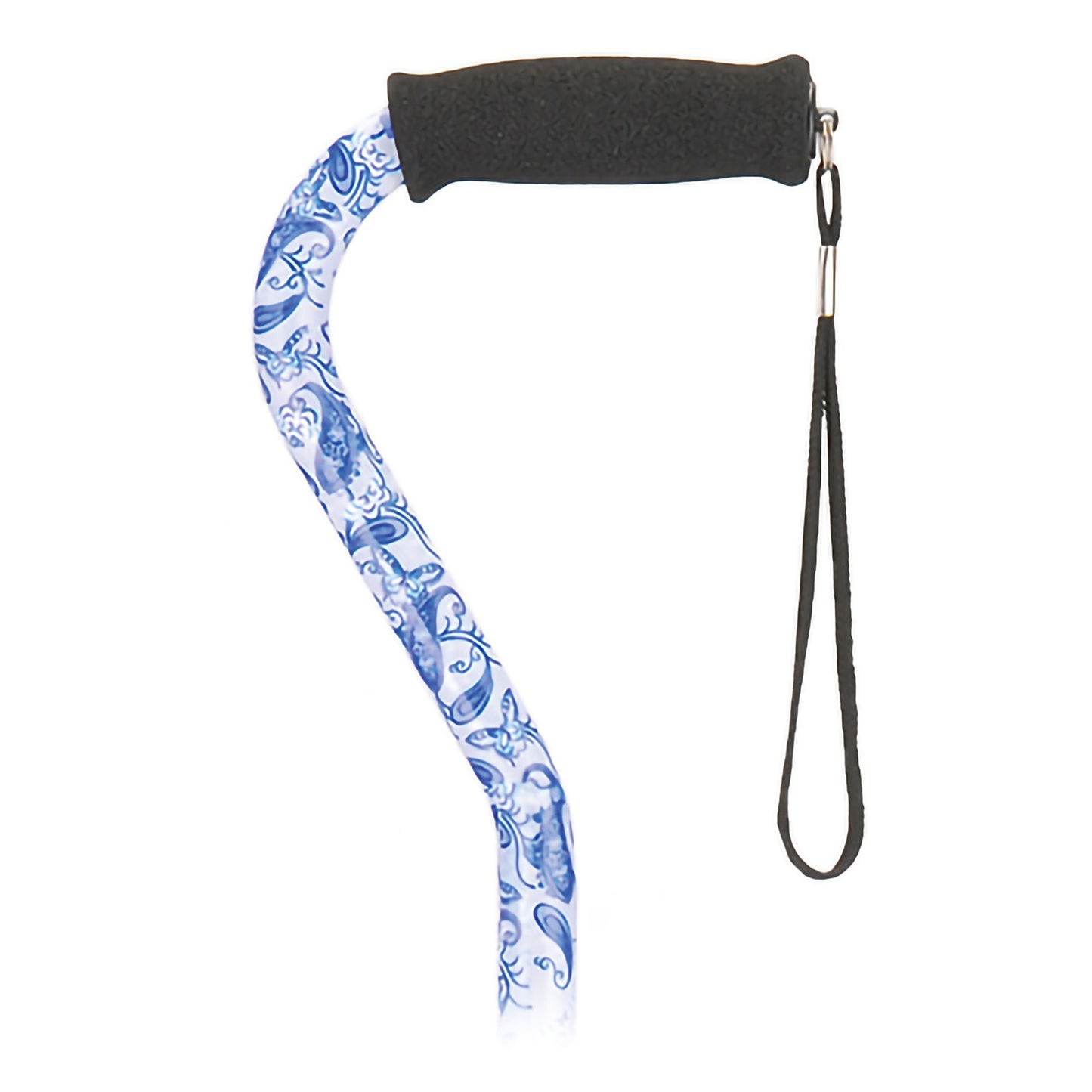 CANE, OFFSET BLU PORCELAIN (2/CS)