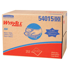 WIPER, WYPALL X60 CLOTHS (252/CS)