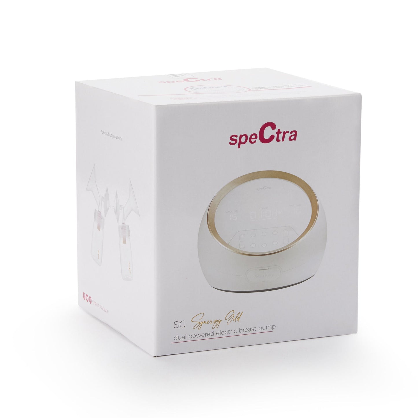 PUMP, BREAST SPECTRA SYNERGY GOLD DUAL POWERED (2/CS)