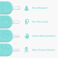 PICKER, 3-IN-1 NOSE NAIL & EAR(12/CS)