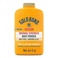 GOLD BOND, PDR MEDICATED ORIGINAL STRENGTH 4OZ