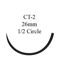 SUTURE, PROLENE BLU MONO 2-0 30" CT-2 (36/BX)