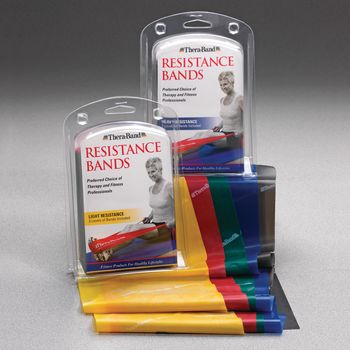 THERABAND KIT, LT WT LF 1YLW/1RED/1GRN