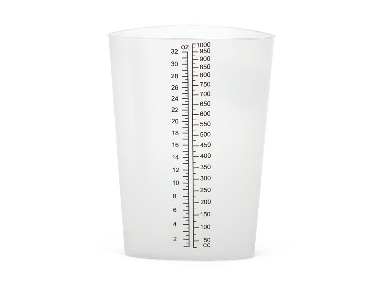 CONTAINER, INTAKE/OUTPUT GRAD TRIANG BLK (200/CS)