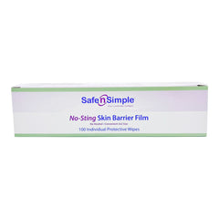 WIPE, SKIN BARR ALCHL FREE (100/BX 100BX/CS)