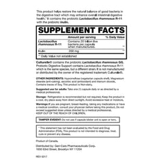 PROBIOTIC, LACTOBACILLUS RHAMNOSUS (30/BX 12BX/CS)