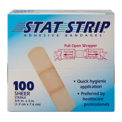 BANDAGE, ADHSV ZIP STRIP (100/BX) DERSCI