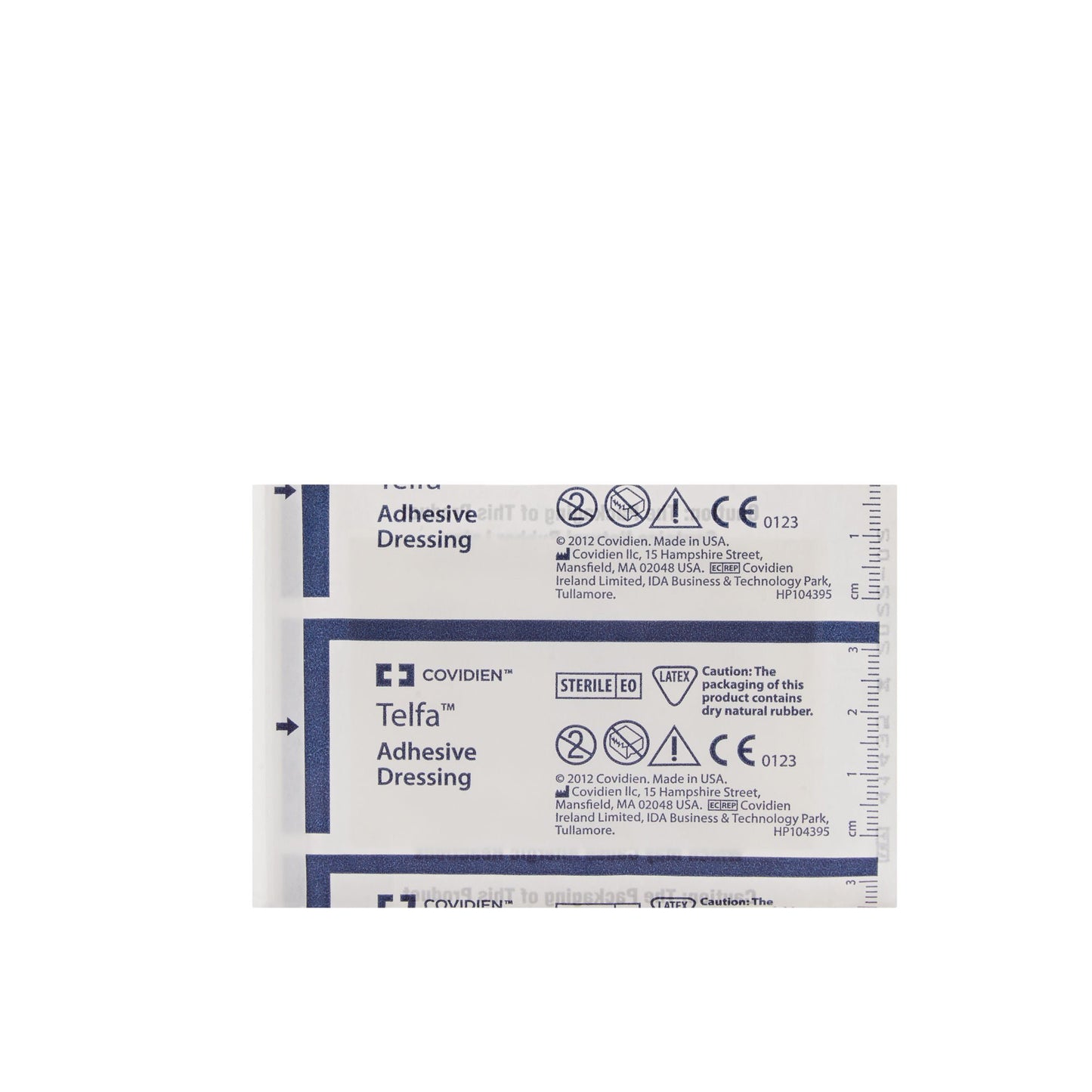 DRESSING, TELFA ADHSV STR 2"X 3" (100/CT) KENDAL