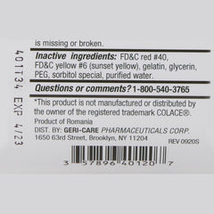 LAX DSS, SOFT GEL 100MG (200/BT 12BT/CS)