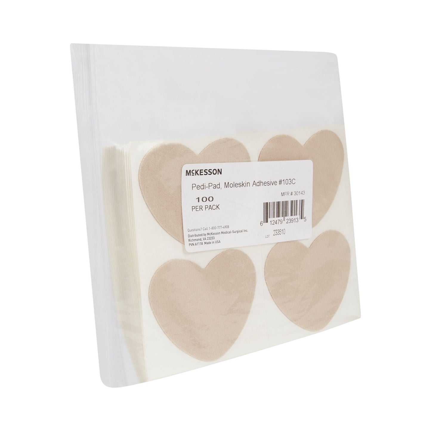 PEDI-PAD, MOLESKIN ADH #103-C /PK 10PK/CS)