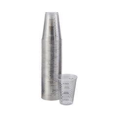 CUP, DRINK GRAD PET PLAS MED 10OZ (50/SL 20SL/CS)