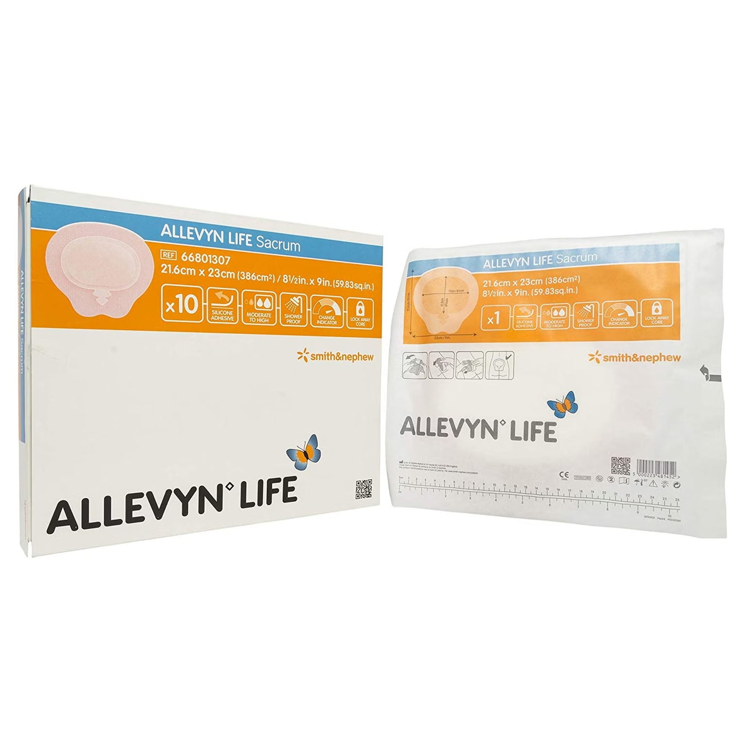 DRESSING, WND ALLEVYN LIFE SACRUM STR LG 8.5X9" (1